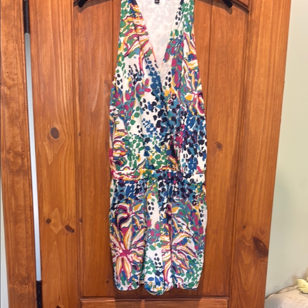 Adelyn Rae Multicolor Womens Romper